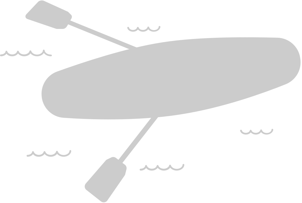 sport canoe vector