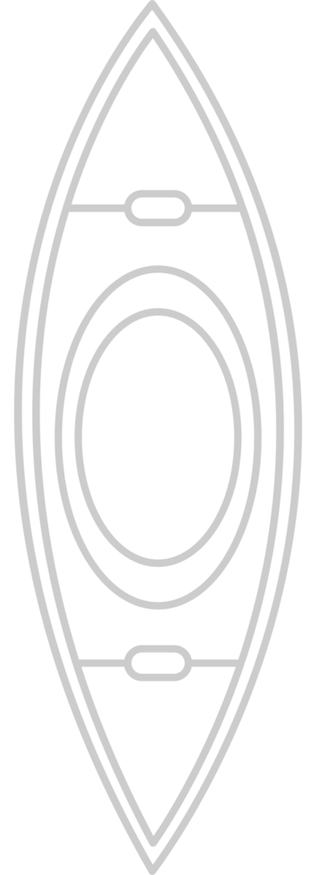 sport canoe vector