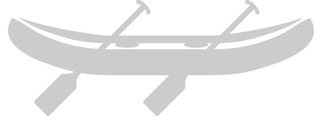 camping canoe vector