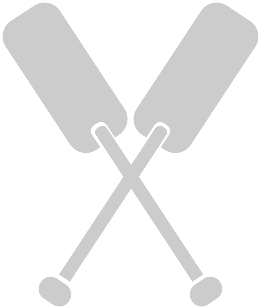 canoe paddle vector