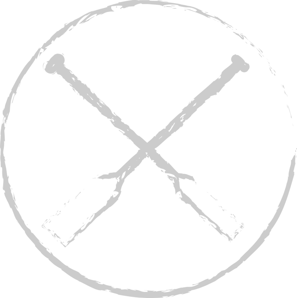 canoe padle vector