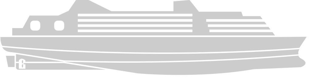 cruise ship vector