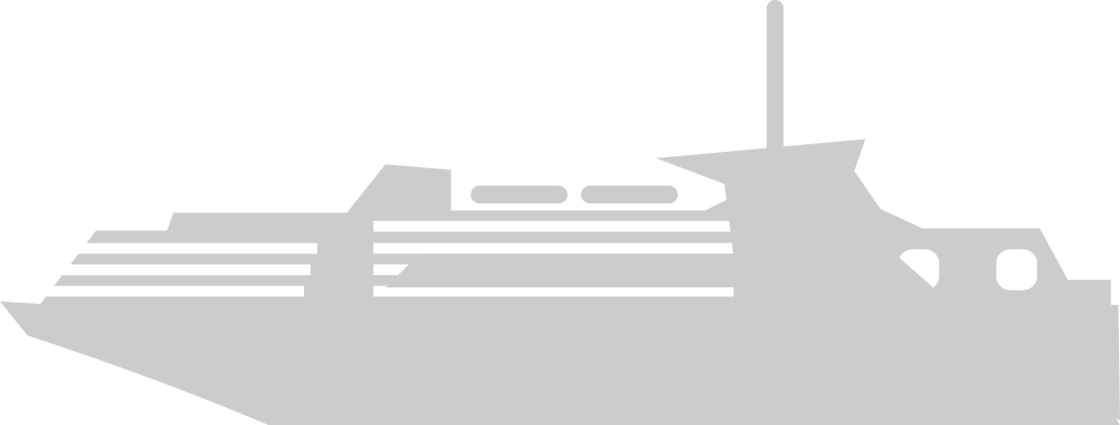cruise ship vector
