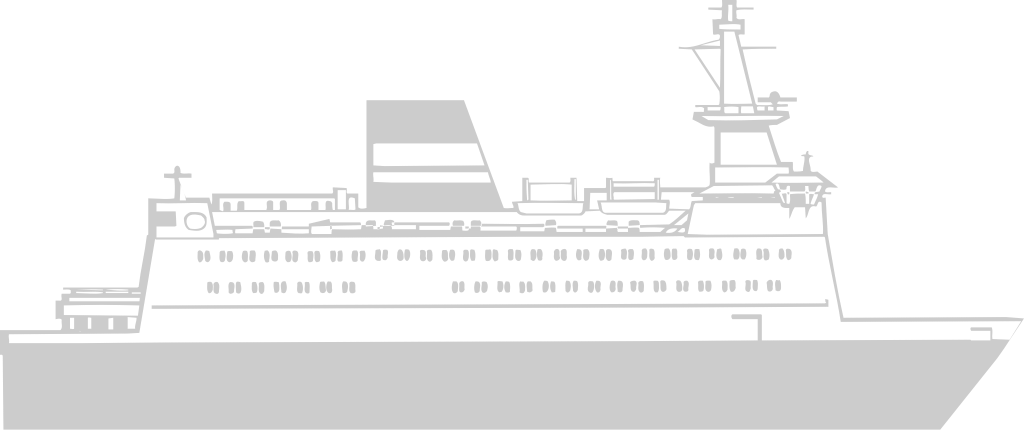 cruise ship vector