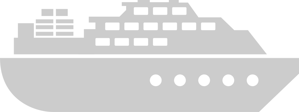 cruise ship vector