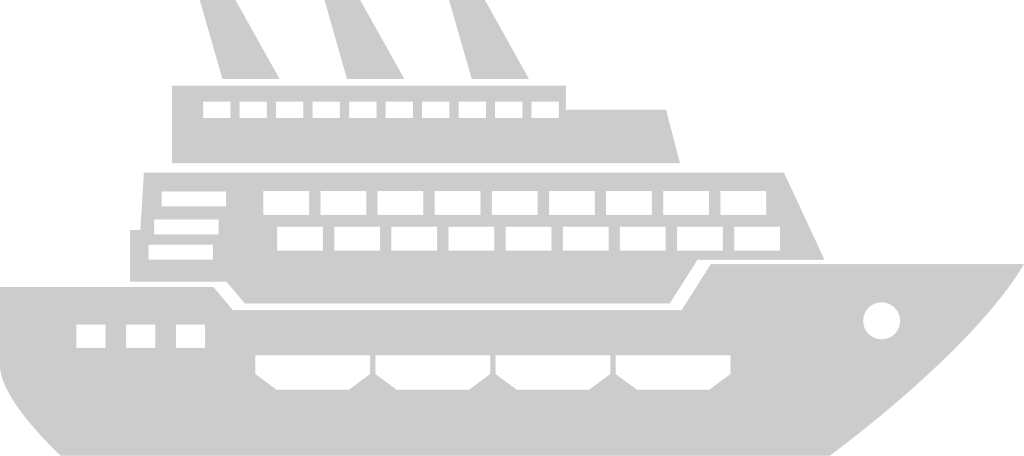 cruise ship vector