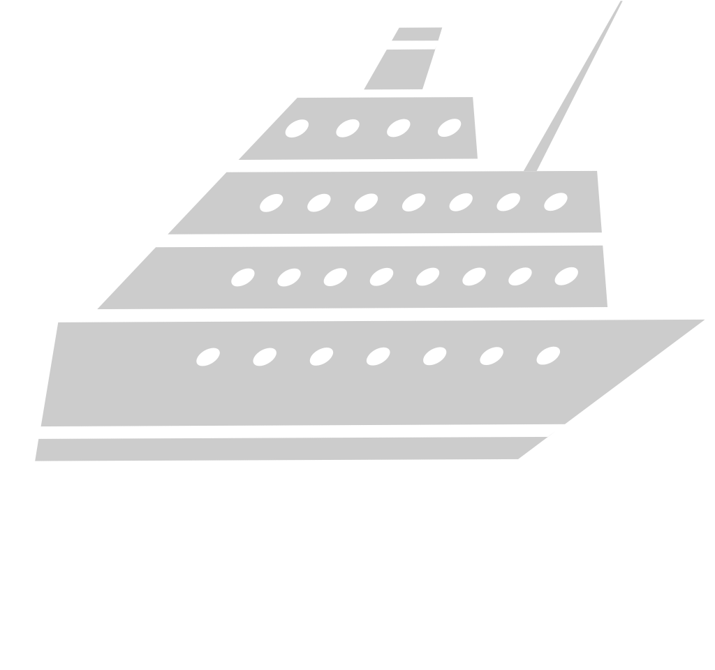 cruise ship vector