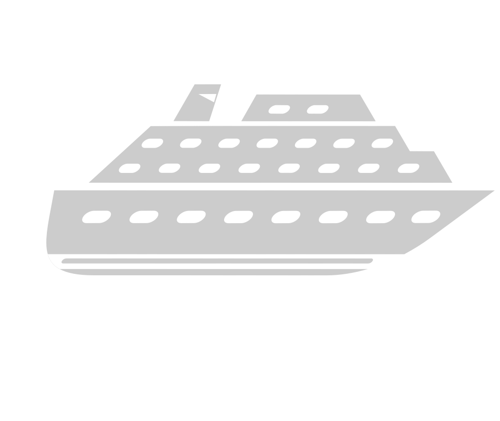 cruise ship vector