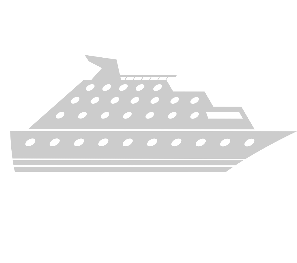 cruise ship vector