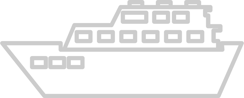 cruise ship vector