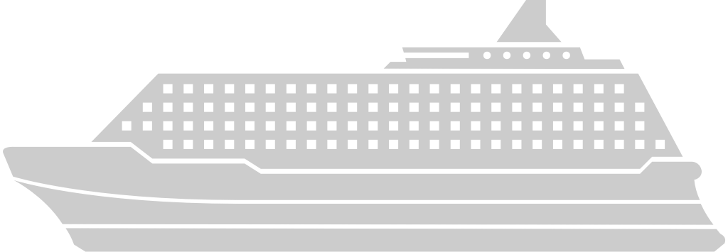 cruise ship vector