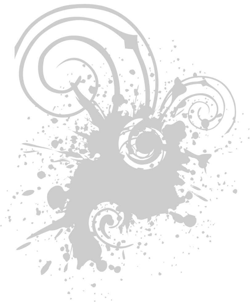 Splatter spiral vector