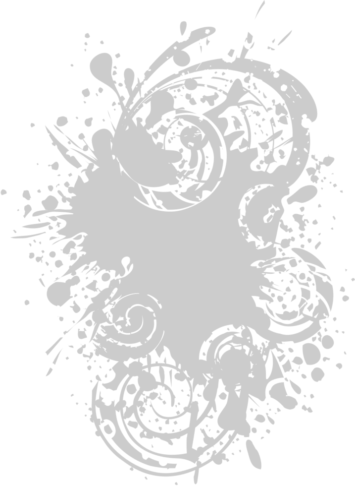 Splatter spiral vector