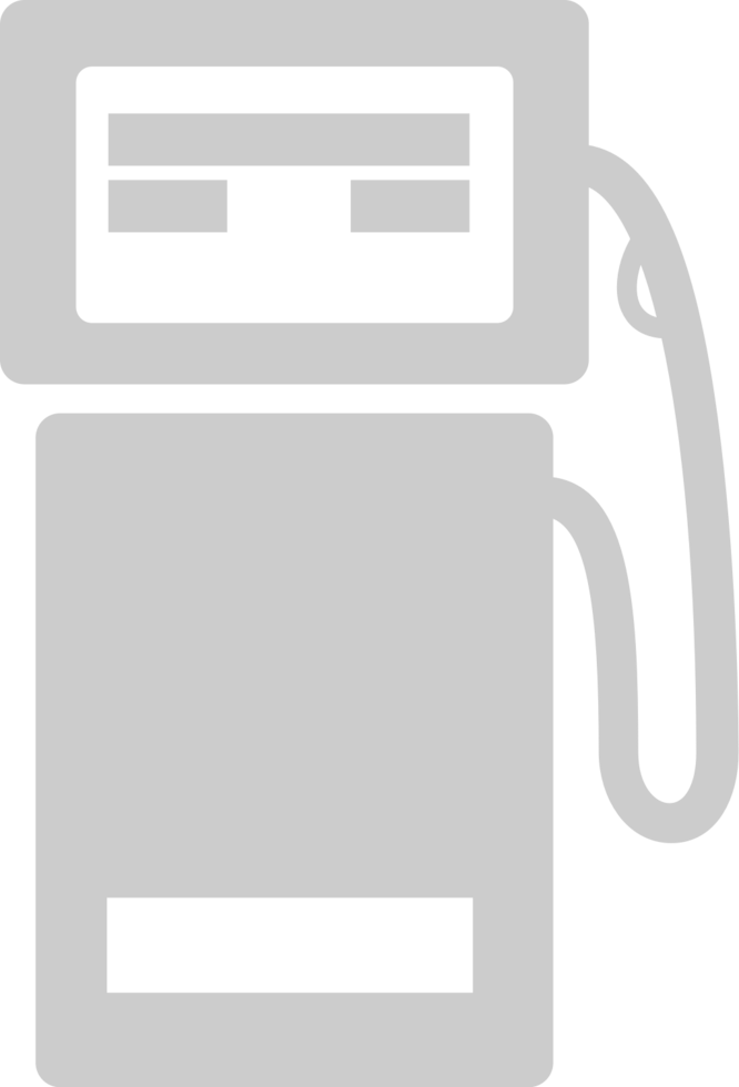 gas station vector