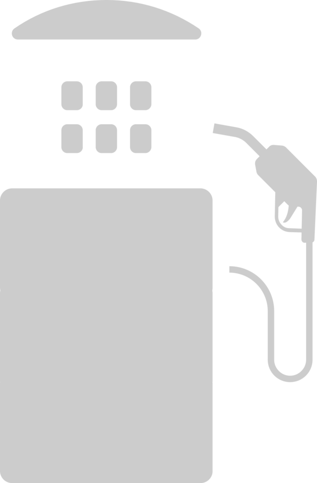 gas station vector