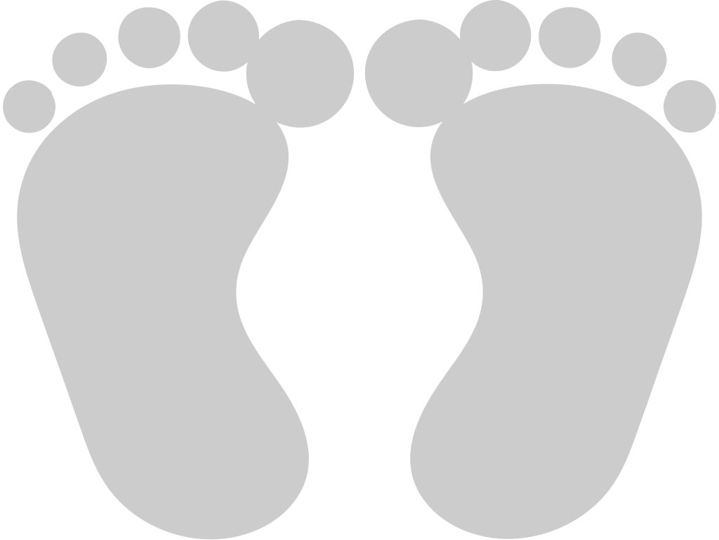 Footprints vector