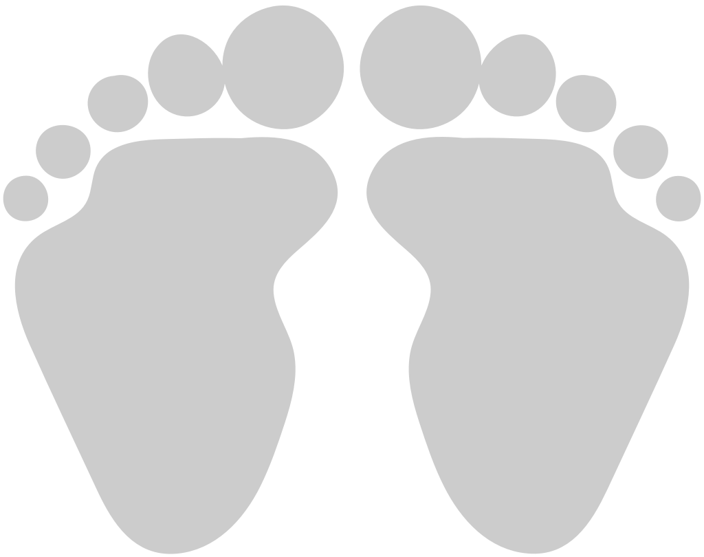 Footprints vector