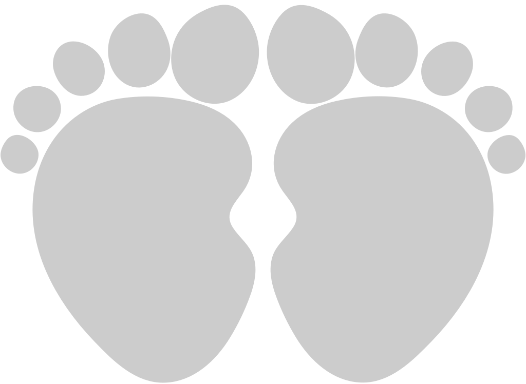 Footprints vector