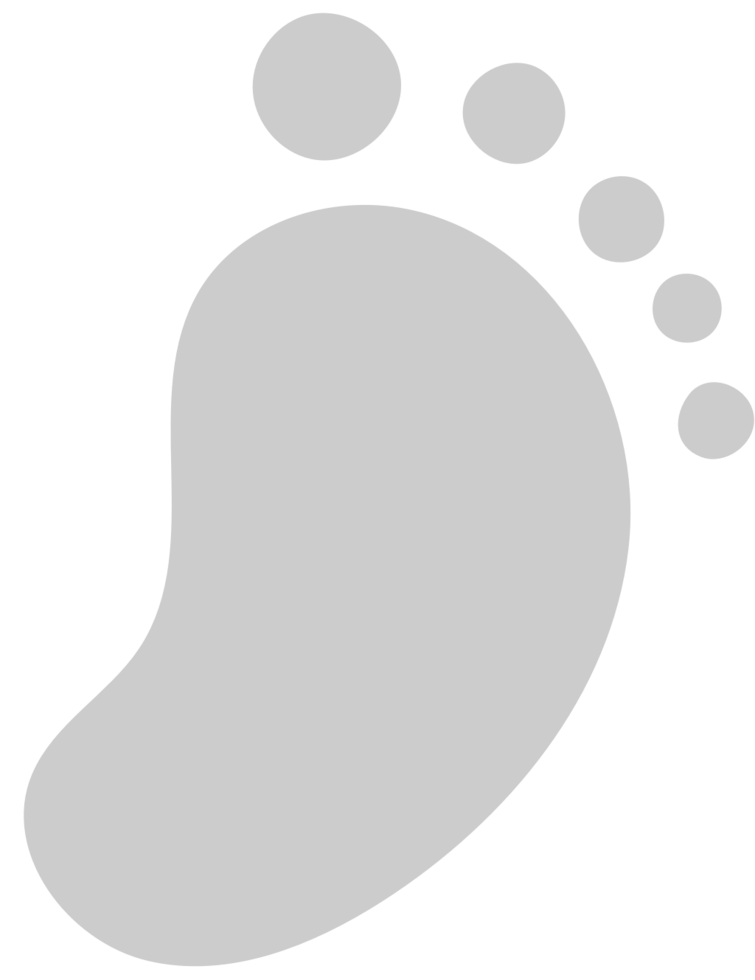 Footprints vector