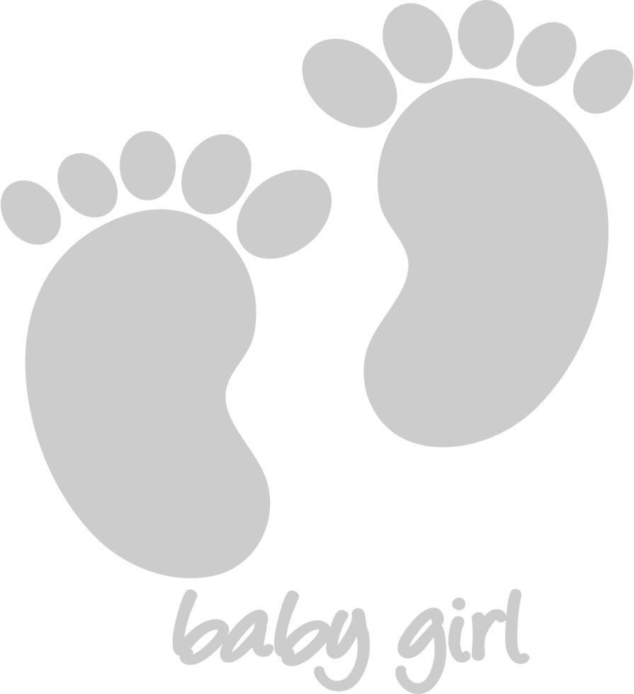 Footprints vector