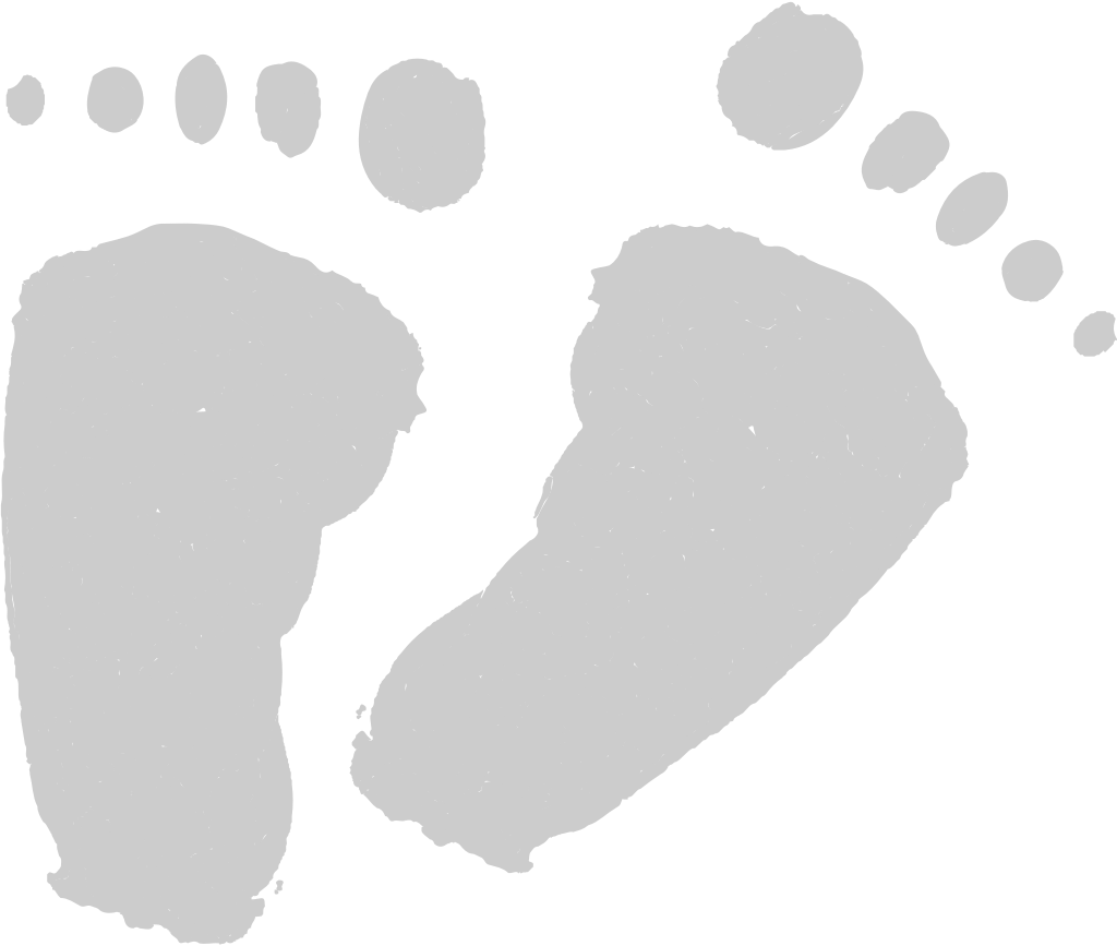 Footprints vector