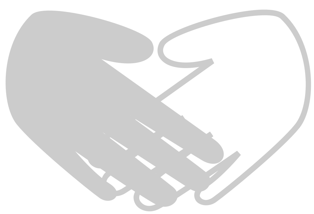 Friends Handshake vector