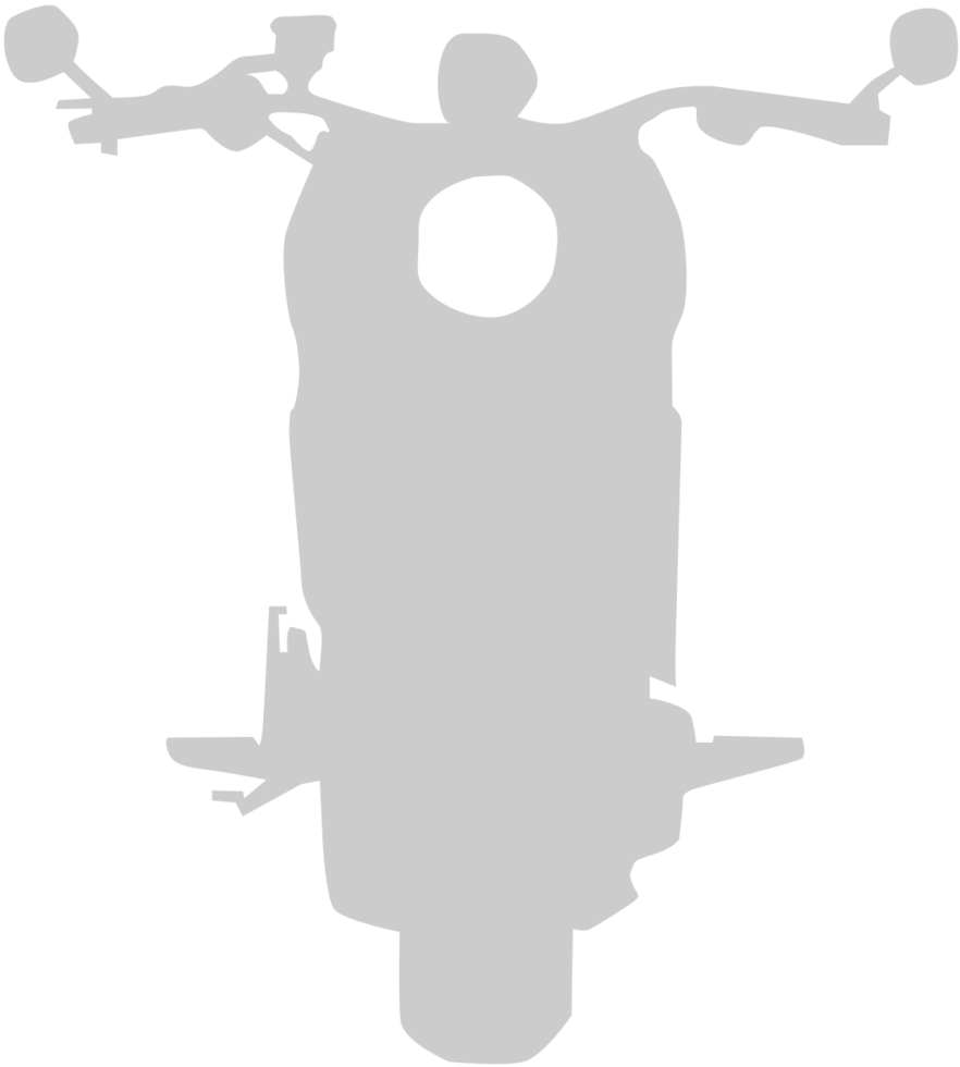 chopper motorcycle vector