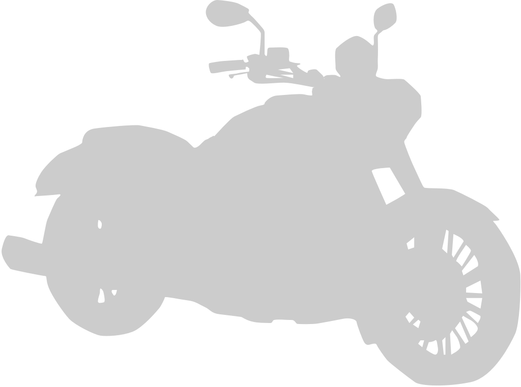 cruiser motorcycle vector