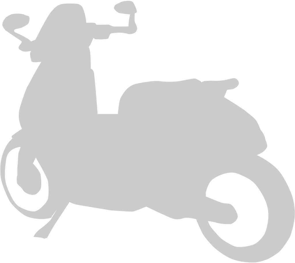 scooter motorcycle vector