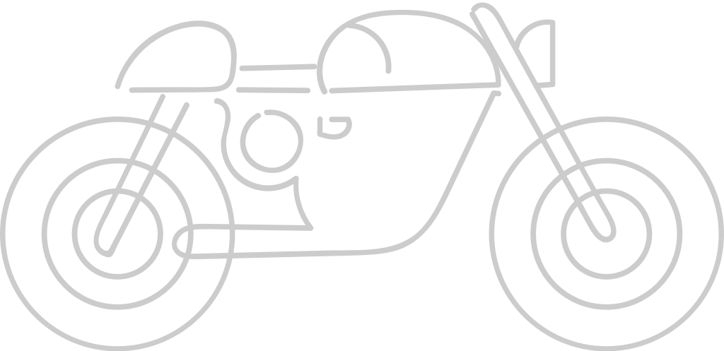 custom race motorcycle vector