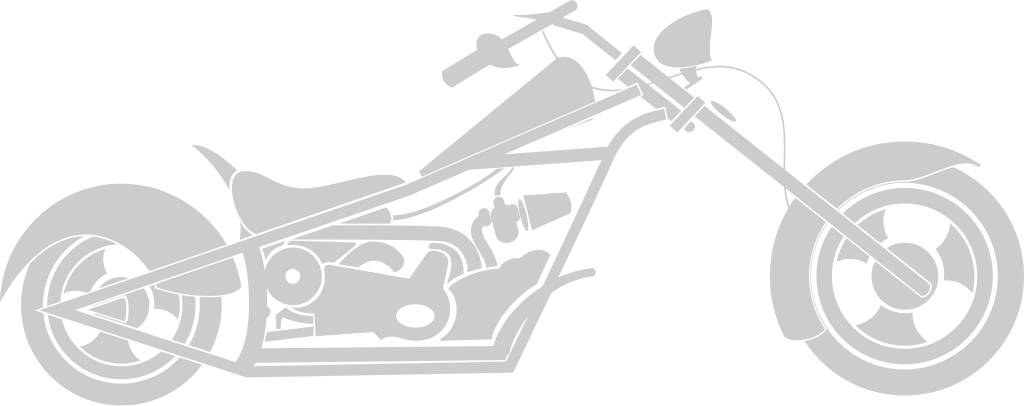 chopper motorcycle vector