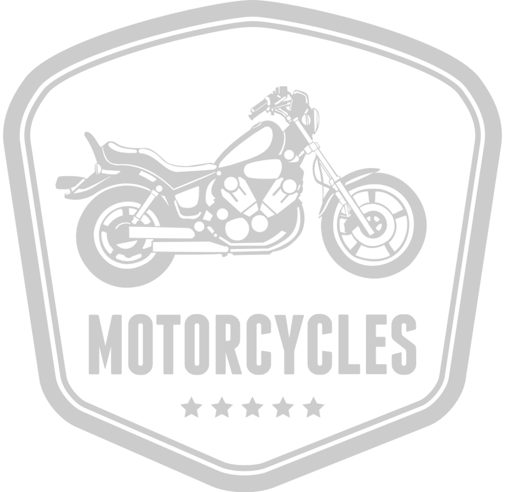 chopper motorcycle badge vector