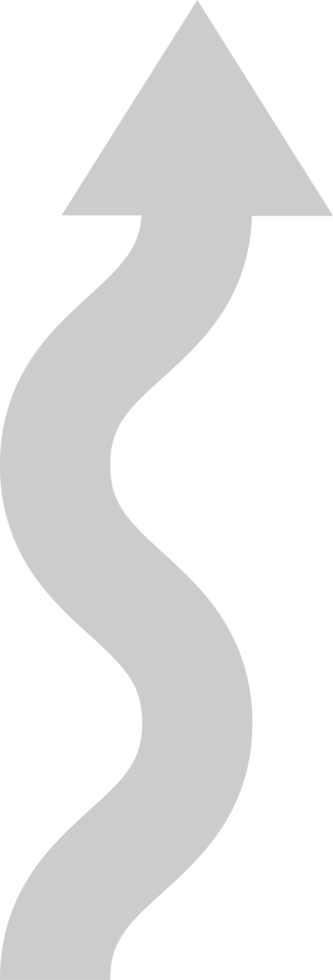 winding road ahead sign vector