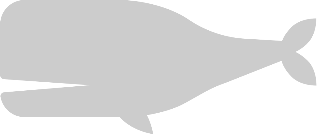 Whale vector