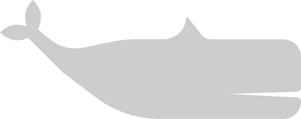 Whale vector