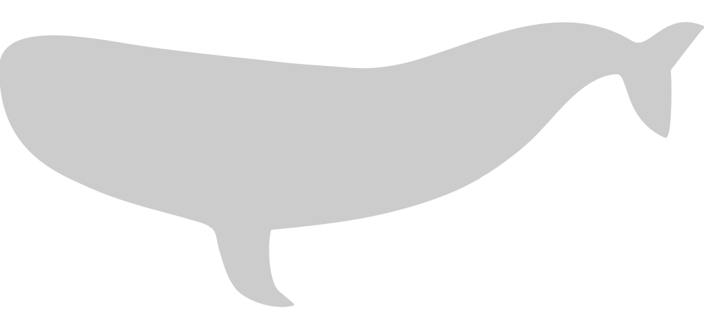 Whale vector