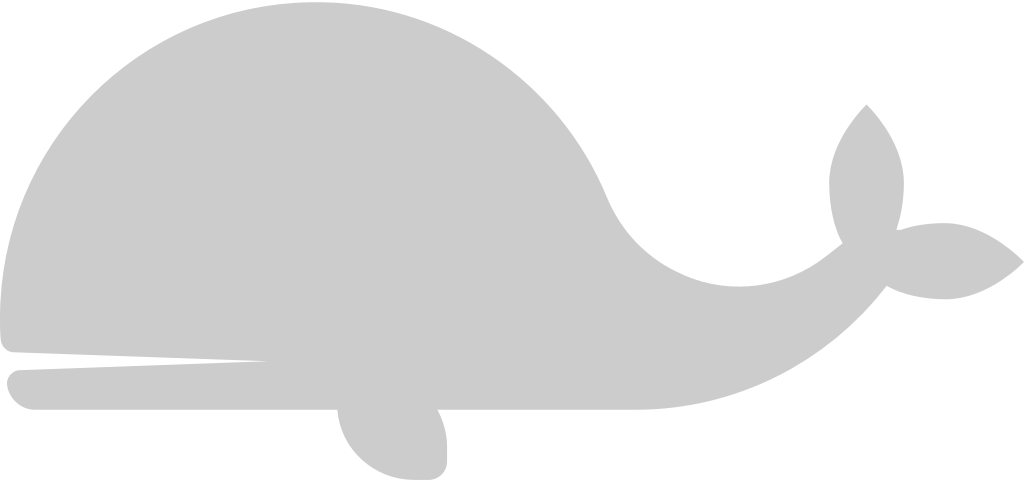 Whale vector