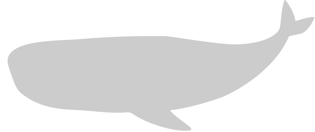 Whale vector