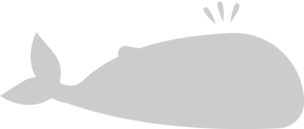 Whale vector