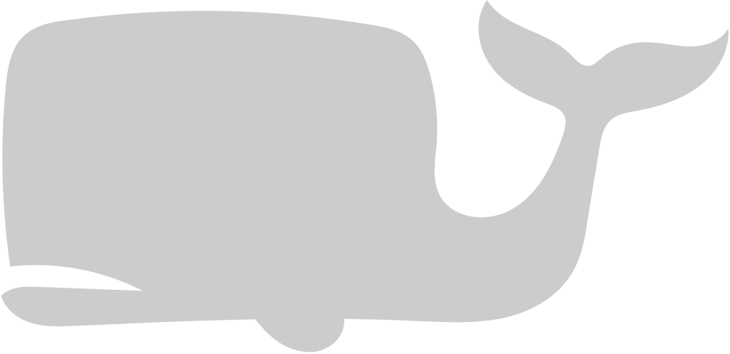 Whale vector