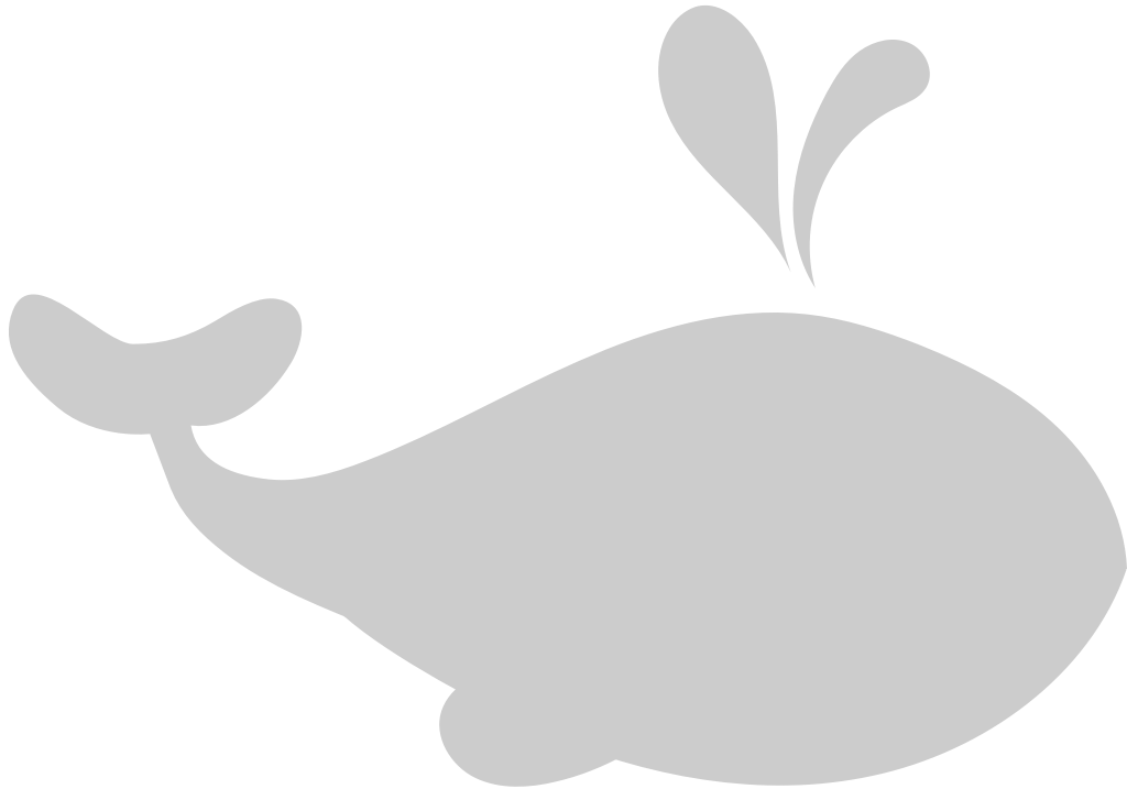 Whale vector