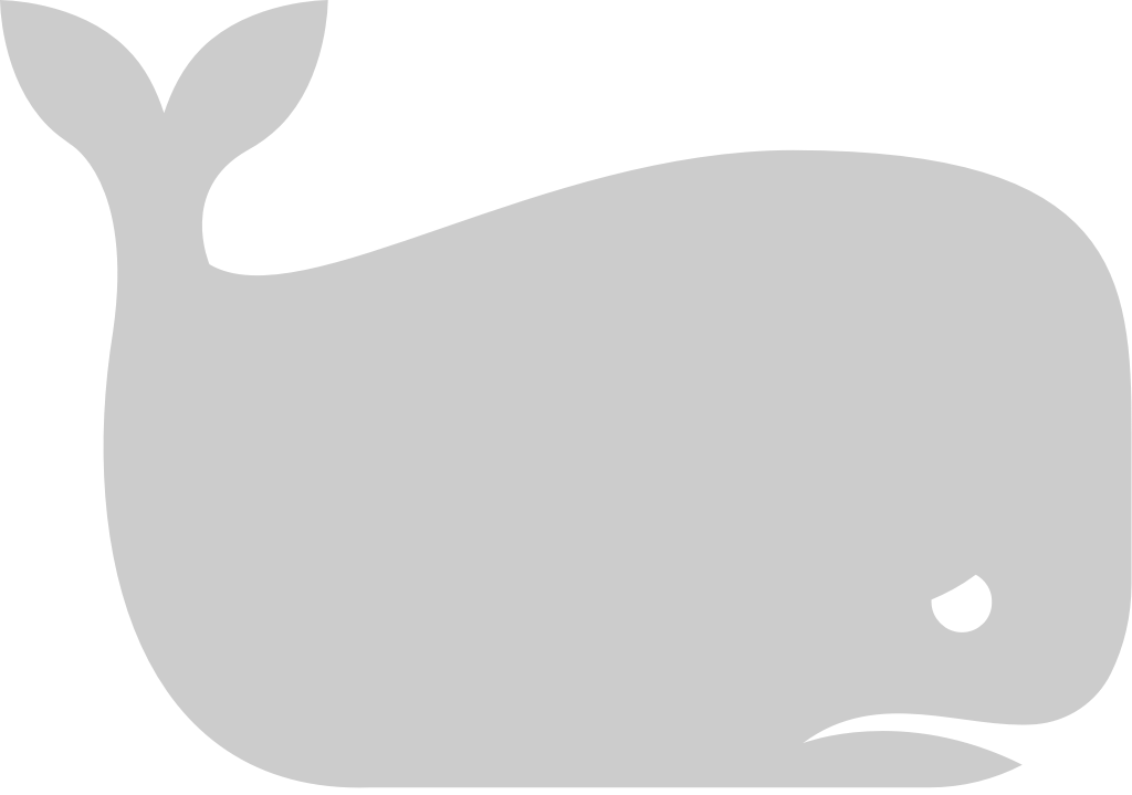 Whale vector