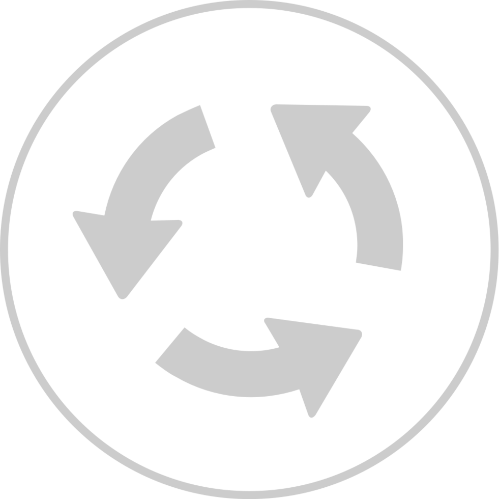 roundabout road sign 36637450 Vector Art at Vecteezy