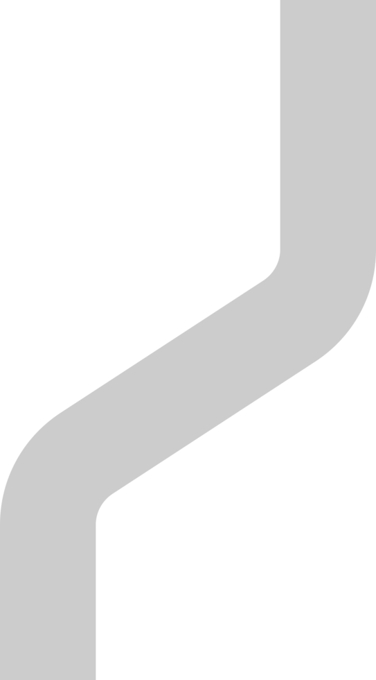 reverse curve road map tool vector
