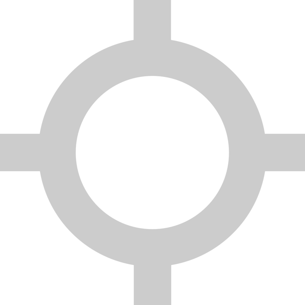 roundabout road map tool vector