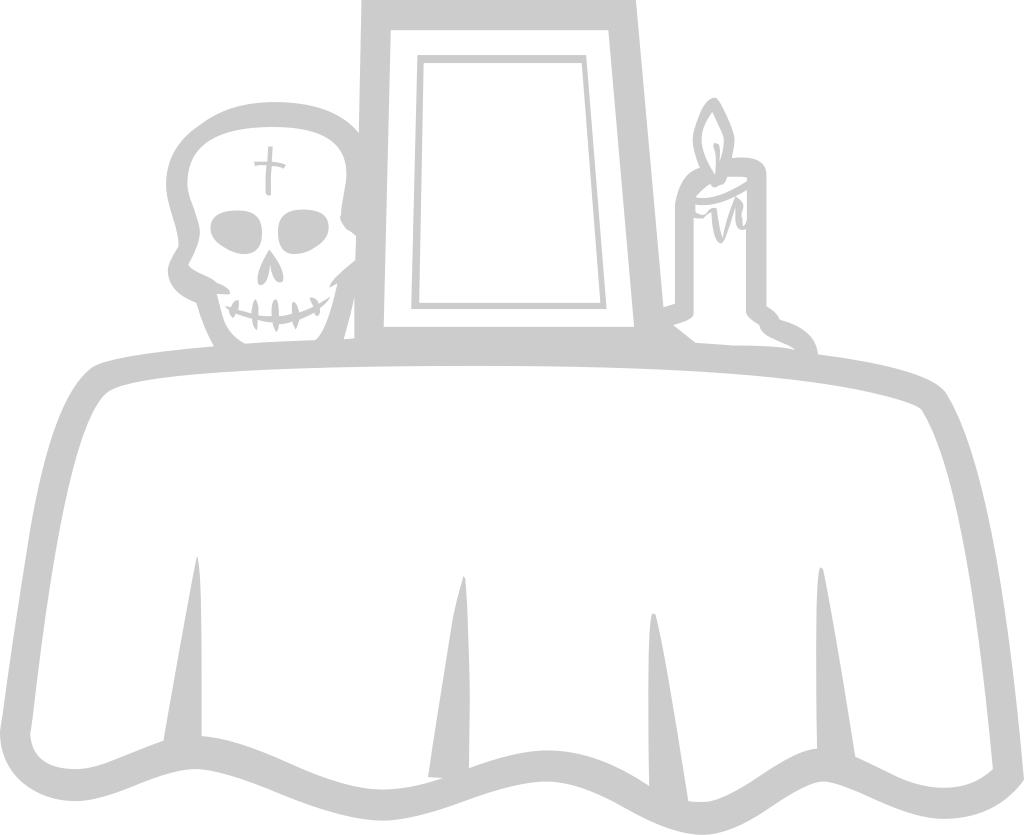 In Memory Of Candle vector