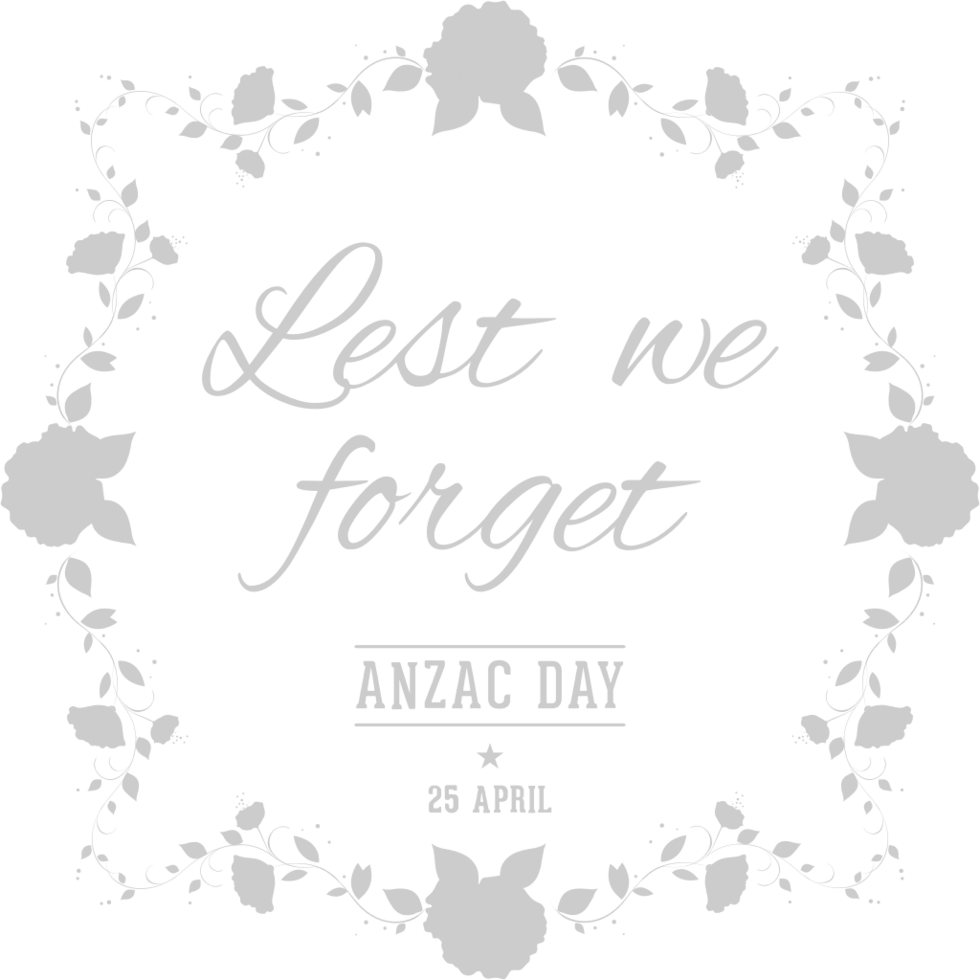 In Memory Of Text vector