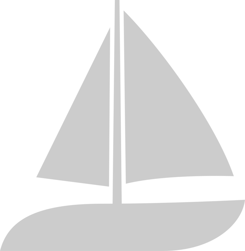 sailboat vector