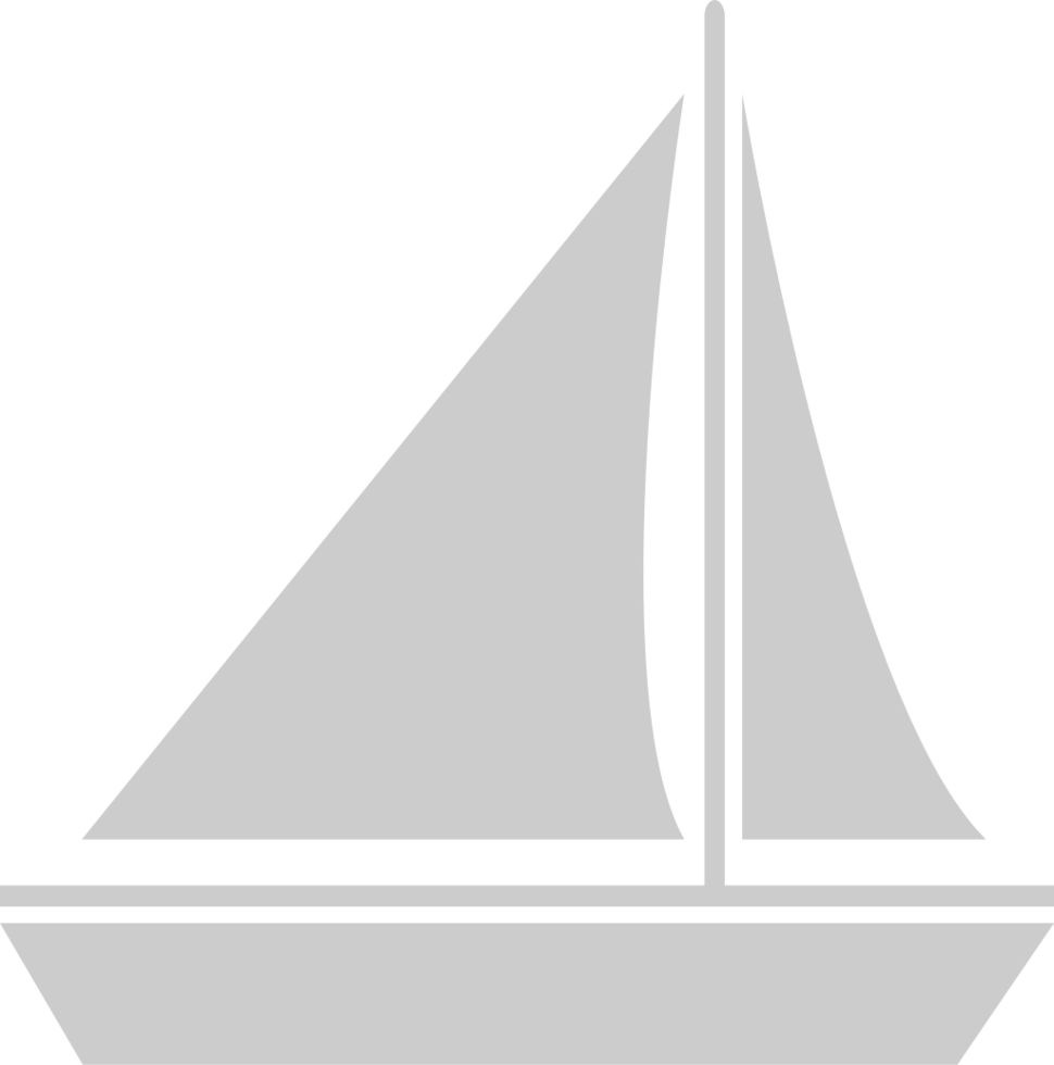 sailboat vector