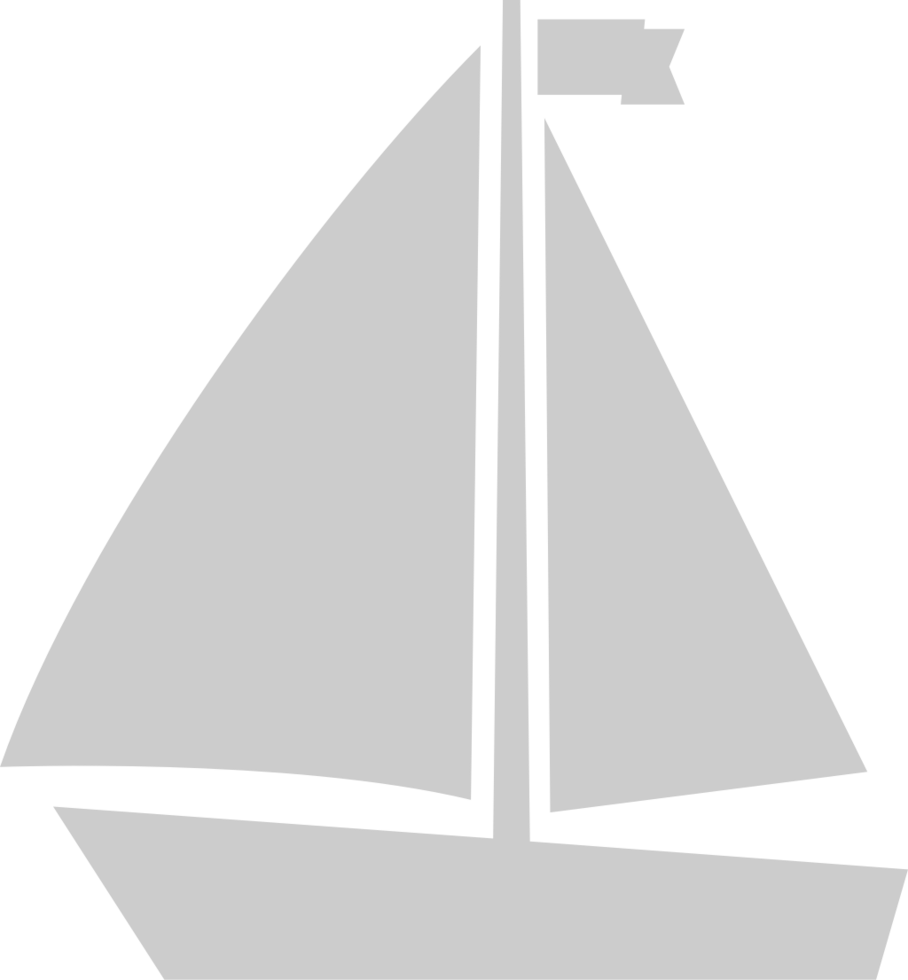 sailboat vector